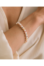 Lover's Tempo Rainbow Pearl Waterproof Bracelet by Lover's Tempo
