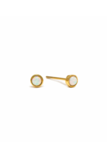 Lover's Tempo Opal Studs Waterproof Earrings by Lover's Tempo