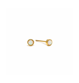 Lover's Tempo Opal Studs Waterproof Earrings by Lover's Tempo