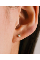 Lover's Tempo Opal Studs Waterproof Earrings by Lover's Tempo