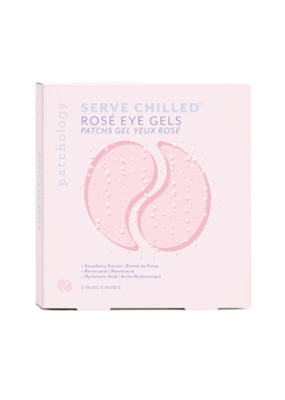 patchology Serve Chilled Rosé Eye Gels 5 pairs by Patchology