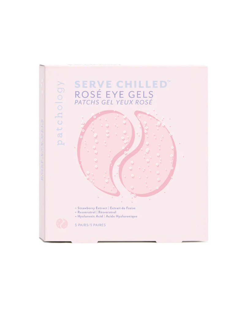 patchology Serve Chilled Rosé Eye Gels 5 pairs by Patchology