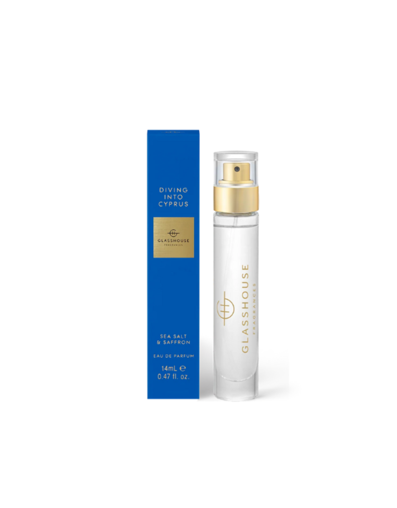 Glasshouse Fragrances Diving into Cyprus 14ml Eau de Parfum by Glasshouse Fragrances