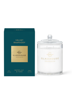 Glasshouse Fragrances Velvet Rhapsody 380g Candle by Glasshouse Fragrances