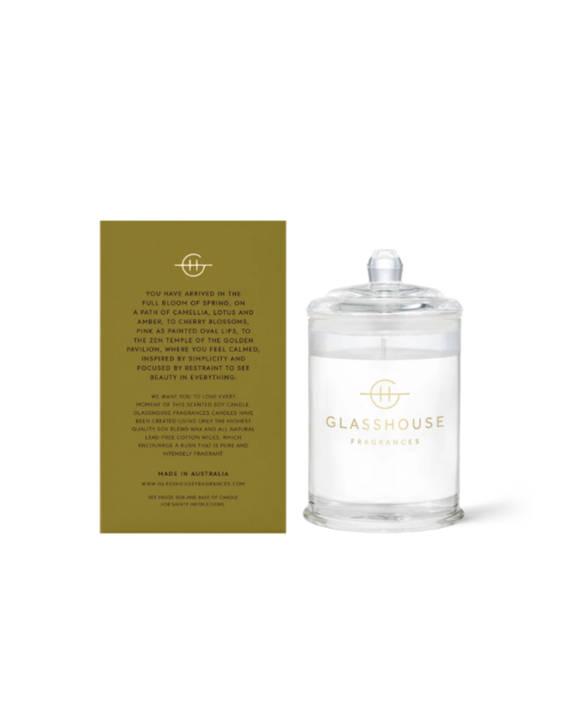 Glasshouse Fragrances Kyoto in Bloom 60g Candle by Glasshouse Fragrances