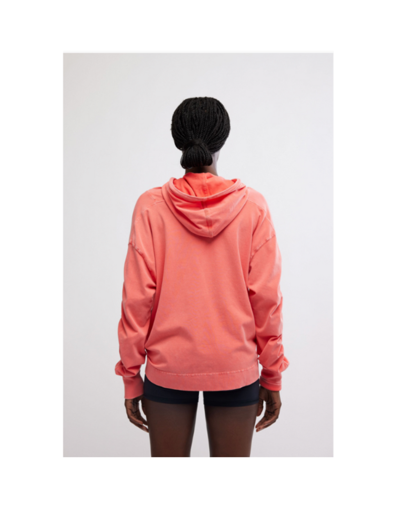 Free People Hot Shot Hooded Layer Coddy in Hibiscus by Free People