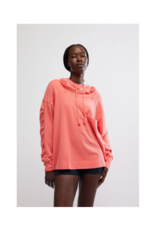 Free People Hot Shot Hooded Layer Coddy in Hibiscus by Free People
