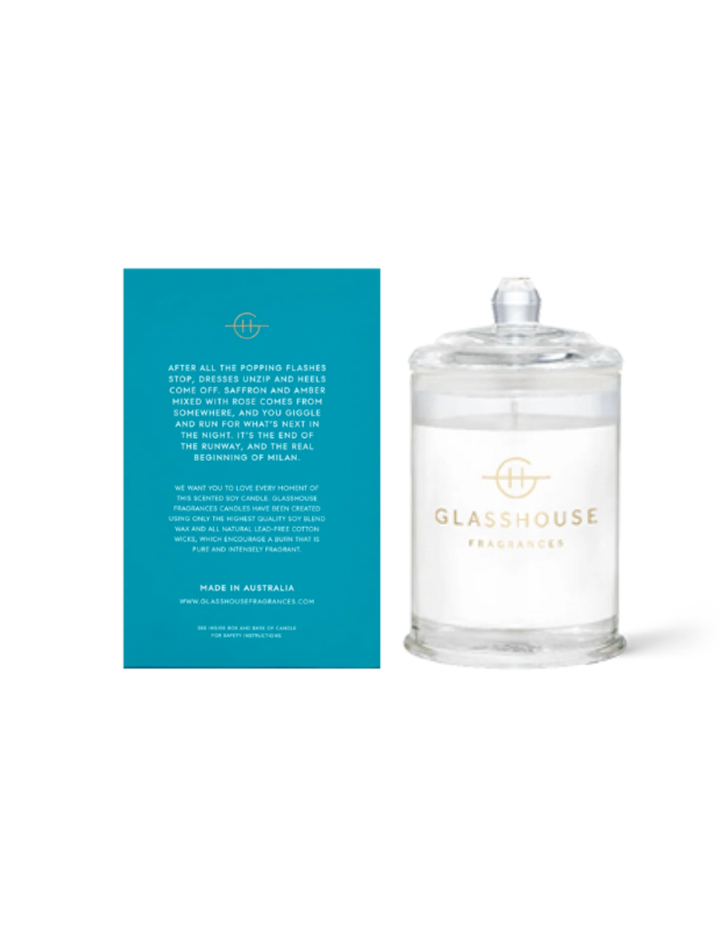 Glasshouse Fragrances Midnight in Milan 60g Candle by Glasshouse Fragrances