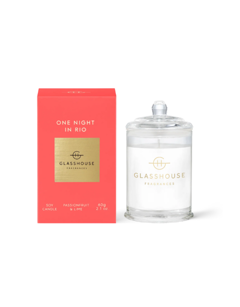 Glasshouse Fragrances One Night in Rio 60g Candle by Glasshouse Fragrances