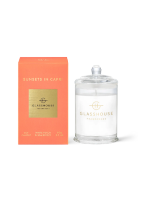 Glasshouse Fragrances Sunsets in Capri 60g Candle by Glasshouse Fragrances