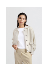YAYA Textured Off White Jacket by YAYA