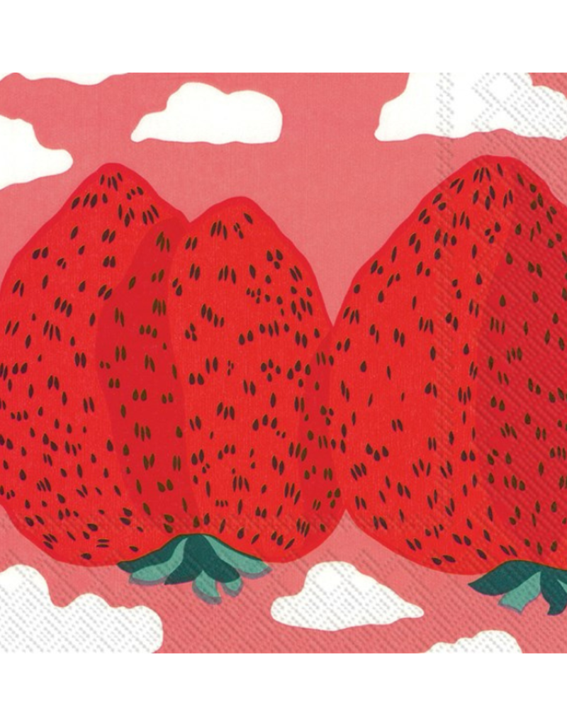 MANSIKKAVUORET Rose Marimekko Lunch Napkins