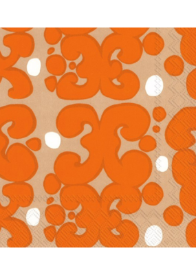 KEIDAS Orange Marimekko Lunch Napkins