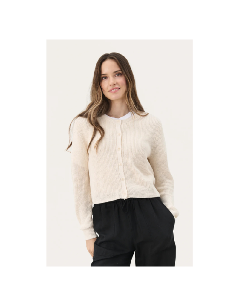 Part Two Gigia Cardigan in Eggnog by Part Two