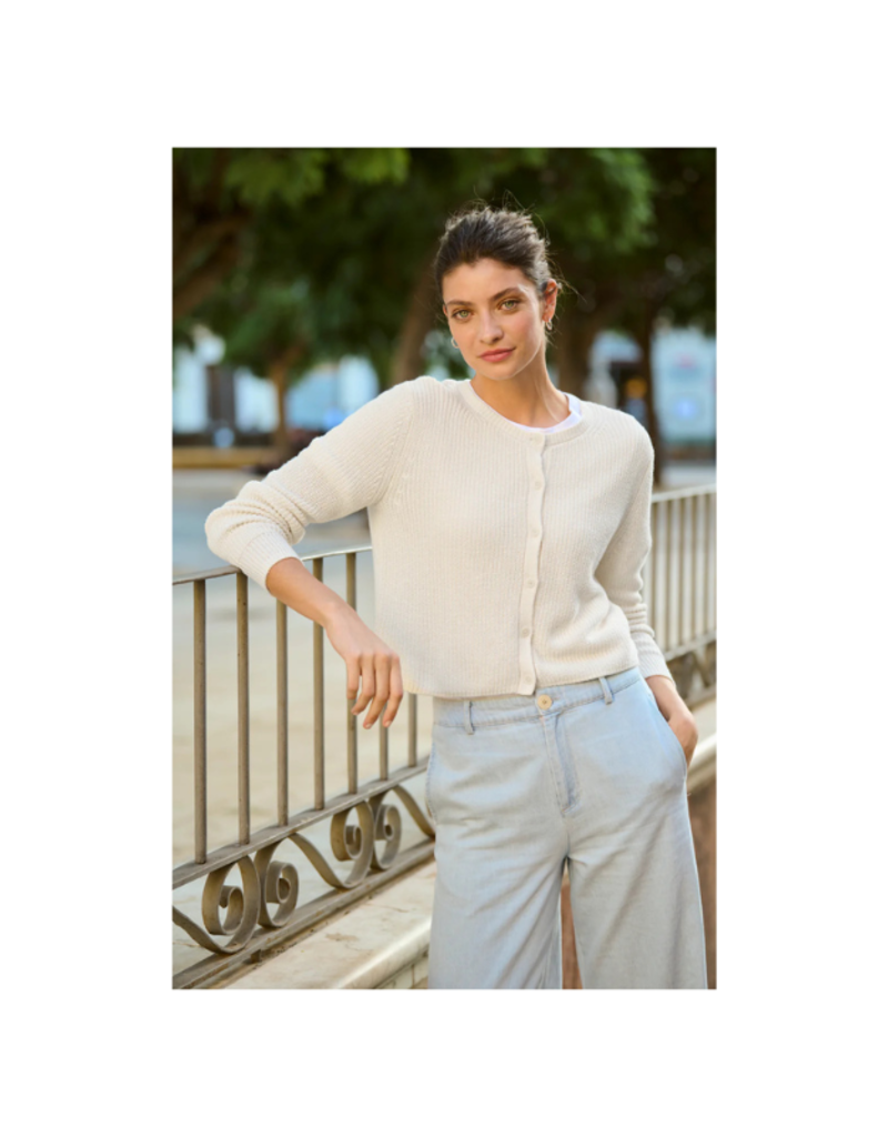 Part Two Gigia Cardigan in Eggnog by Part Two