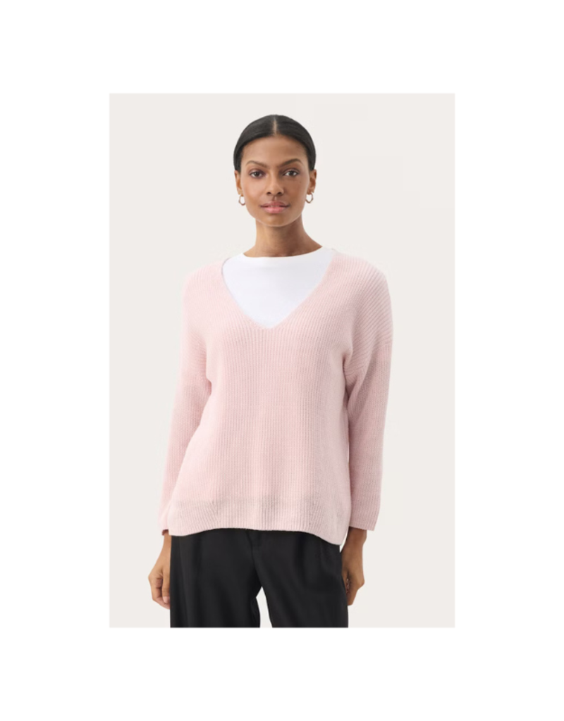 Part Two Etrona Pullover in Mauve Chalk by Part Two