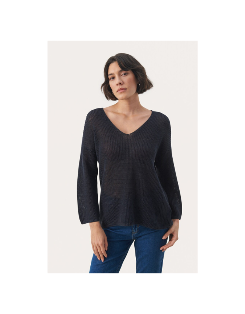 Part Two Etrona Pullover in Black by Part Two