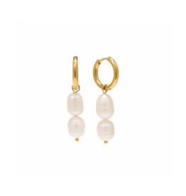 Lover's Tempo Oceane Double Hoop Waterproof Earrings by Lover's Tempo