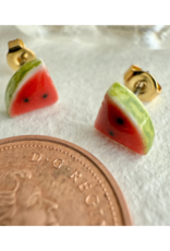 Pika & Bear Melencia Watermelon Slice Studs by Pika & Bear