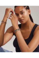 PILGRIM Peach & Gold Indie Bracelet by Pilgrim