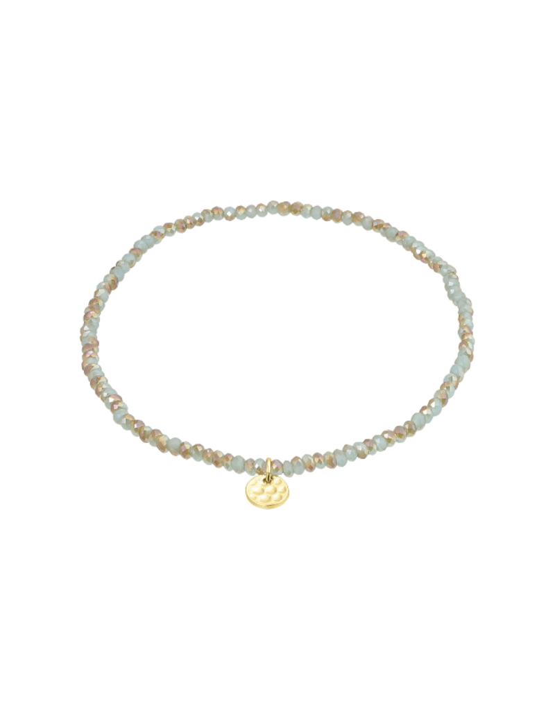 PILGRIM Blue, Brown & Gold Indie Bracelet by Pilgrim