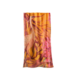 Powder Design Crane Linen & Cotton Scarf by Powder Designs