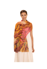 Powder Design Crane Linen & Cotton Scarf by Powder Designs