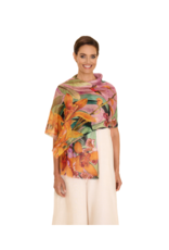 Powder Design Botany Bliss Lavender Linen & Cotton Scarf by Powder Designs