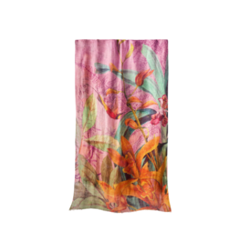 Powder Design Botany Bliss Lavender Linen & Cotton Scarf by Powder Designs