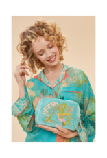 Powder Design Hummingbird Aqua Makeup Bag by Powder Designs