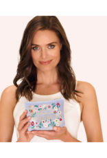 Powder Design Denim Hello Gorgeous Small Velvet Mini Pouch by Powder Designs