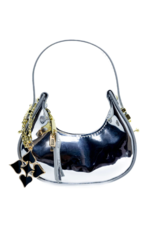 Jane The Brand Micro Bag Charm The Brittany in Silver