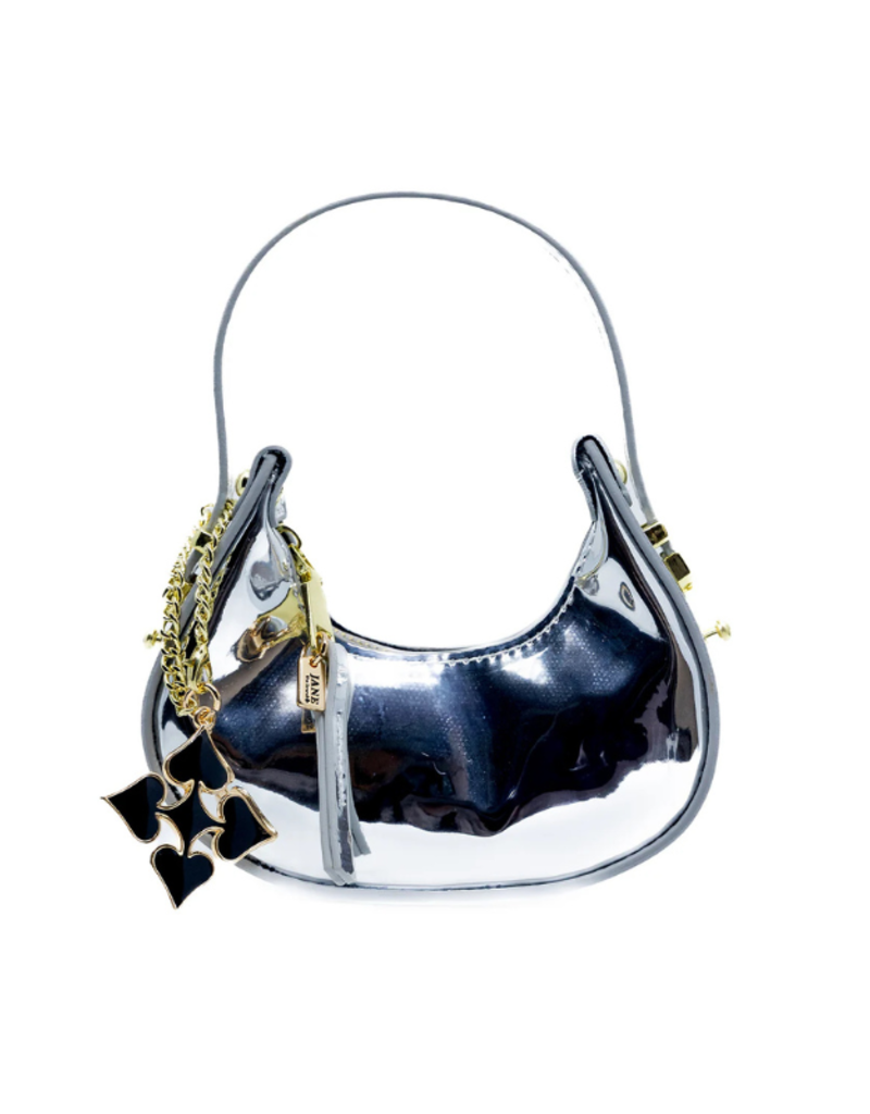 Jane The Brand Micro Bag Charm The Brittany in Silver