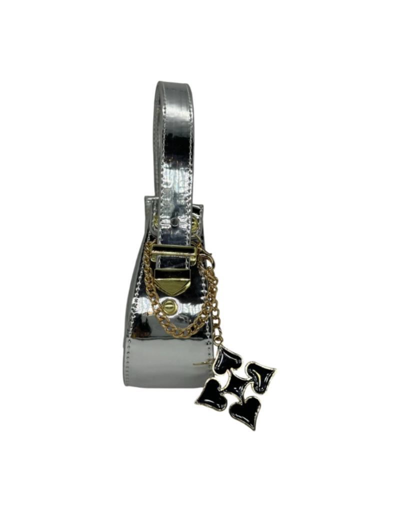 Jane The Brand Micro Bag Charm The Brittany in Silver
