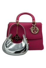 Jane The Brand Micro Bag Charm The Brittany in Silver