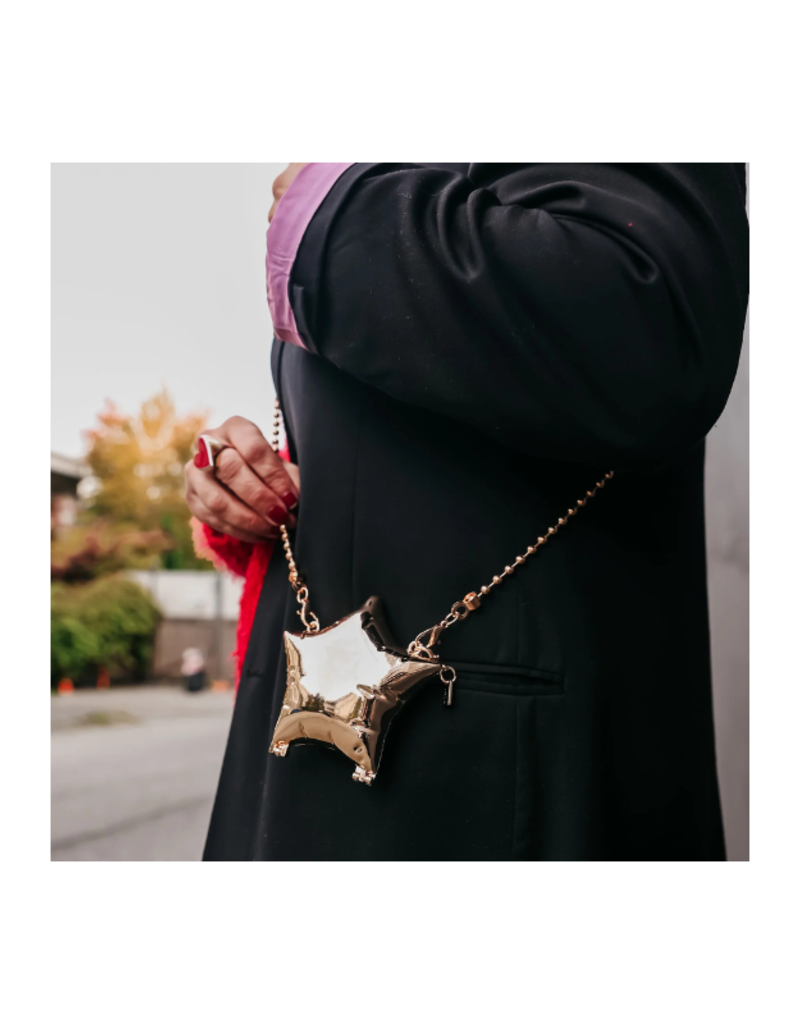 Jane The Brand Micro Bag Charm The Stella in Gold
