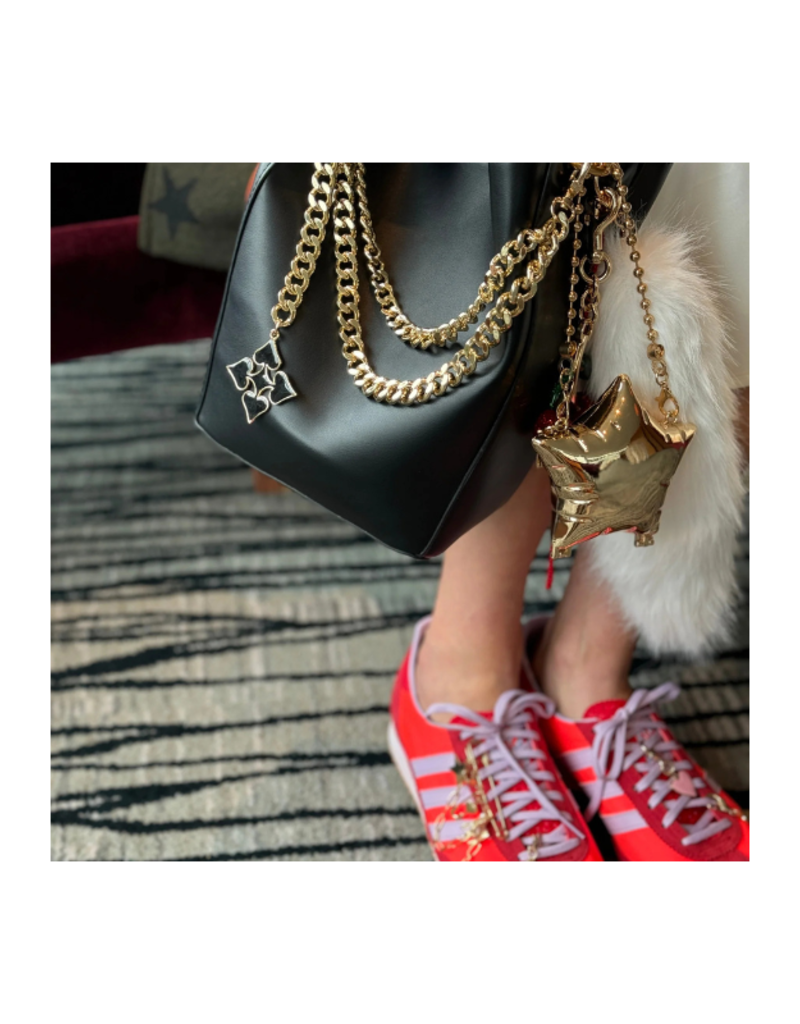 Jane The Brand Micro Bag Charm The Stella in Gold