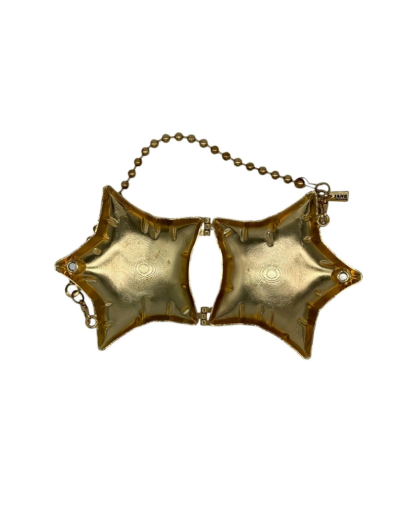 Jane The Brand Micro Bag Charm The Stella in Gold