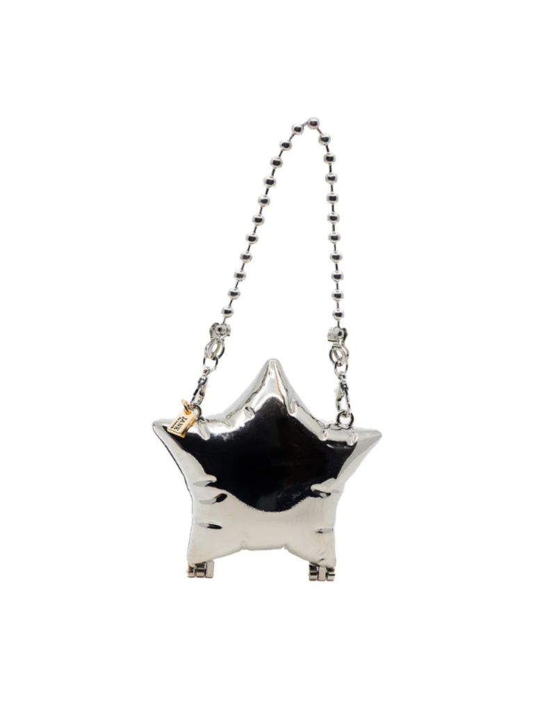 Jane The Brand Micro Bag Charm The Stella in Silver