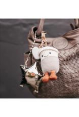 Jane The Brand Micro Bag Charm The Stella in Silver