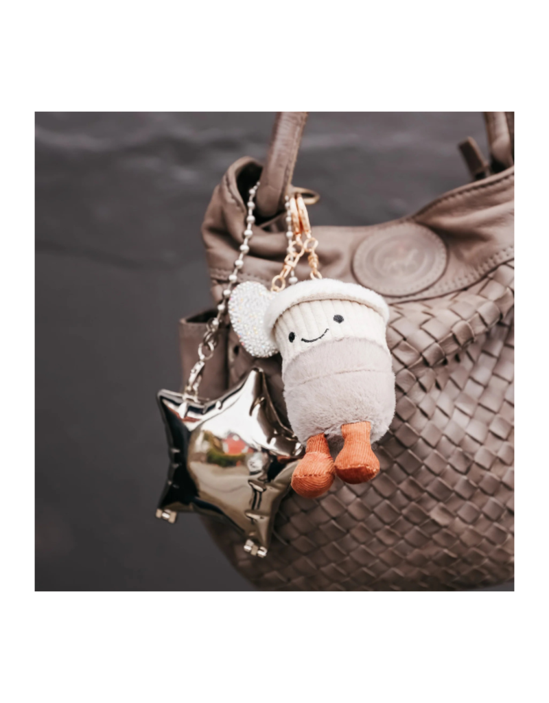 Jane The Brand Micro Bag Charm The Stella in Silver