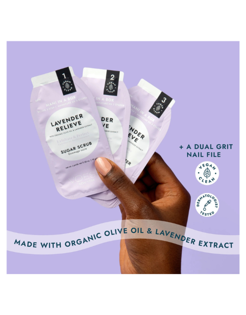 VOESH Mani Moments in Lavender Relieve by VOESH