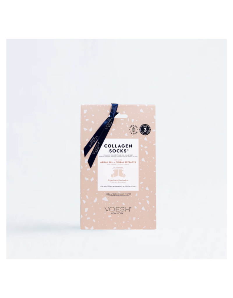 VOESH Collagen Socks Trio with Argan Oil by VOESH