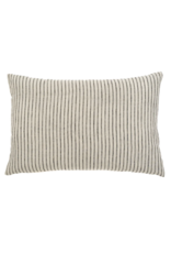 Indaba Trading Ticking Stripe Linen Pillow 16x24