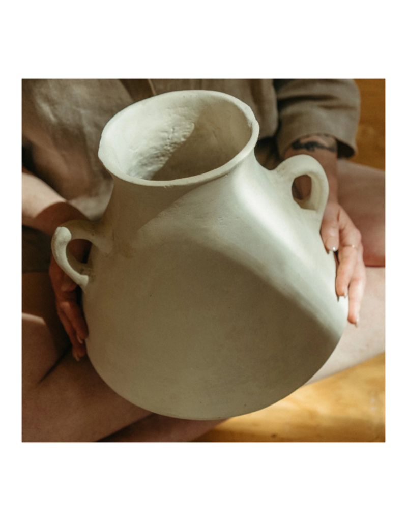 Indaba Trading Amphora Paper Mache Vase
