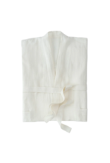 Indaba Trading Linen Robe in Ivory