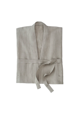 Indaba Trading Linen Robe in Natural