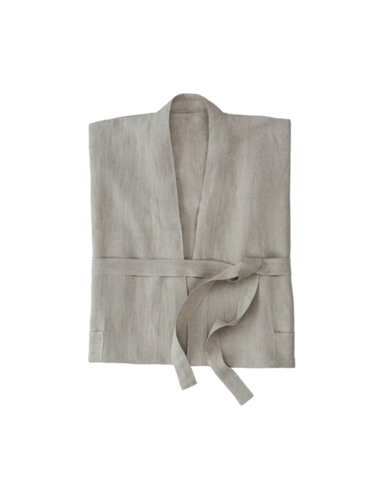 Indaba Trading Linen Robe in Natural