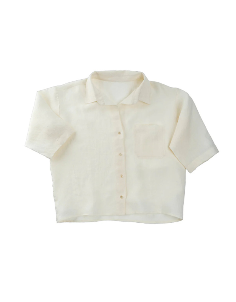 Indaba Trading Linen Lounge Set in Ivory