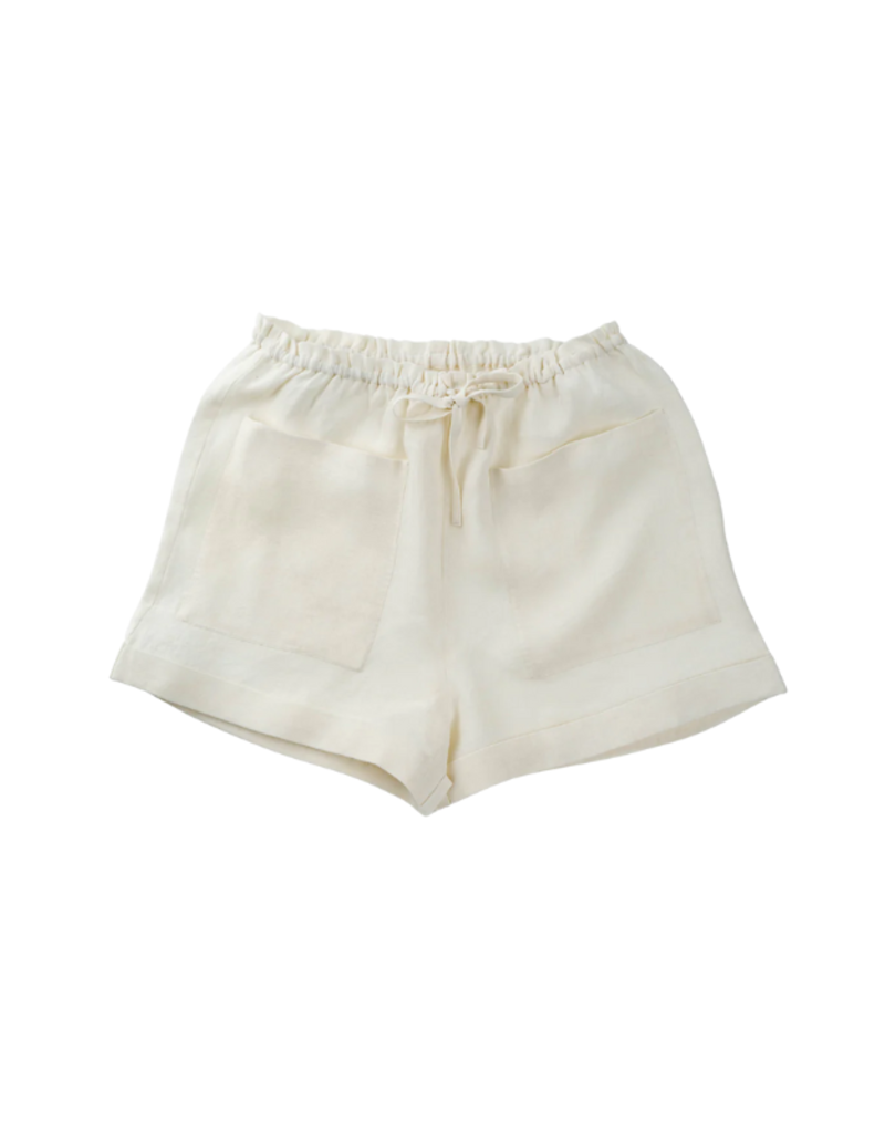Indaba Trading Linen Lounge Set in Ivory